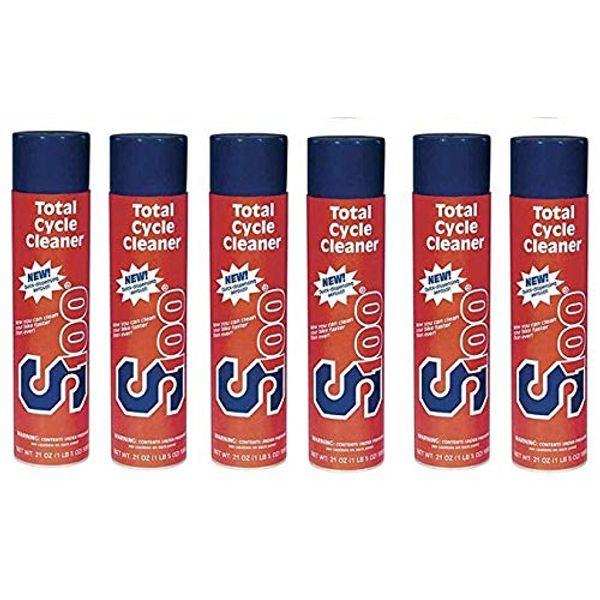 S100 12600A Total Cycle Cleaner Aerosol - 21 oz. (6 Pack)