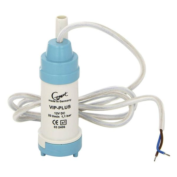 12V Submersible Pump Fresh Water Comet VIP Plus 20 LPM Caravan, Motorhome, Campervan, Boat