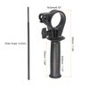 sourcing map Plastic Adjustable Side Front Auxiliary Hammer Handle for 13A Impact Drill, 41-44mm Clamping Range with Scale Depth Ruler 4 Pcs