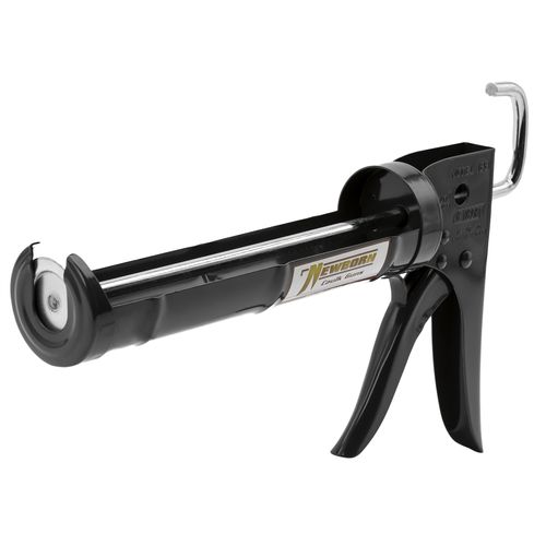 Newborn 188 Super Ratchet Rod Cradle Caulking Gun, 1/10 Gallon Cartridge, 6:1 Thrust Ratio