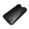 Handmade Leather Case for iPhone 11Pro (XS & X) Vertical Sleeve (Black)