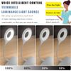 New USB Smart Voice Control Night Light LED Dimmable Daylight Bedroom Table Lamp