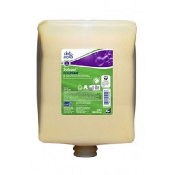 Deb Group 3.25 Liter Refill White Solopol GrittyFOAM Foam Soap