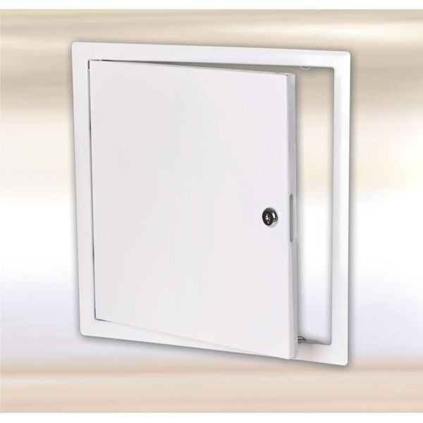 8" x  8" System B3 Metal Access Door with Round Cylinder Lock with Key