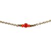 Carnelian Dainty Choker in Bronze