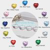 PROSILVER Sterling Silver Ring Aquamarine Ring Celtic Rings Engagement Ring March Birthstone Ring