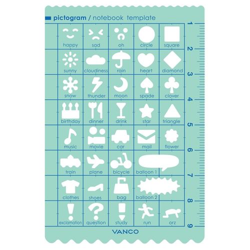 Banco Notebook Template Pictogram 39501
