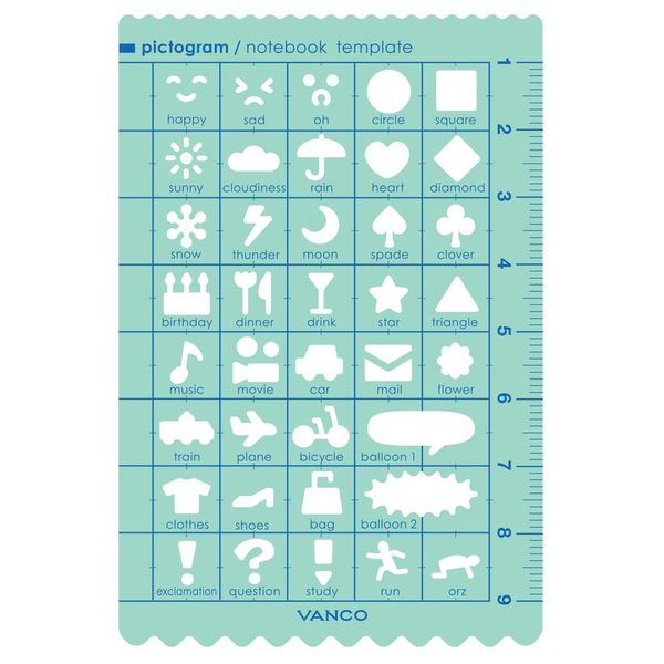 Banco Notebook Template Pictogram 39501