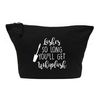Flox Creative Makeup Bag Lashes Long Get Whiplash Black