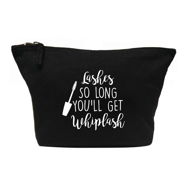Flox Creative Makeup Bag Lashes Long Get Whiplash Black