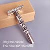 Dscosmetic Pioneer Titanium GR5 double edge safety razor Replacement handle Only