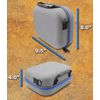 CM Travel Case fits Sega Genesis Mini Gaming Console Controllers Cables & Games