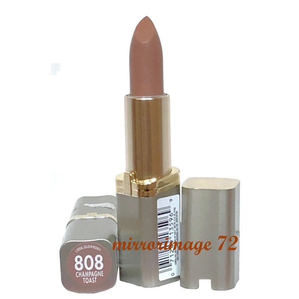 (2 TUBES) L'oreal Colour Riche Lipstick #808 CHAMPAGNE TOAST