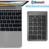 Rytaki 【Upgraded Version】 Bluetooth Numeric Keypad, Portable Wireless 22 Keys External Number Pad for Laptop, Tablet, Notebook, PC, Desktop and More