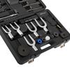 Complete Air Hammer Tool Kit Professional Grade with Case 2100BPM 90PSI