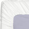 Utopia Bedding King Fitted Sheet - Bottom Sheet - Deep Pocket - Comfy Microfiber - Easy Care -1 Fitted Sheet Only (White)