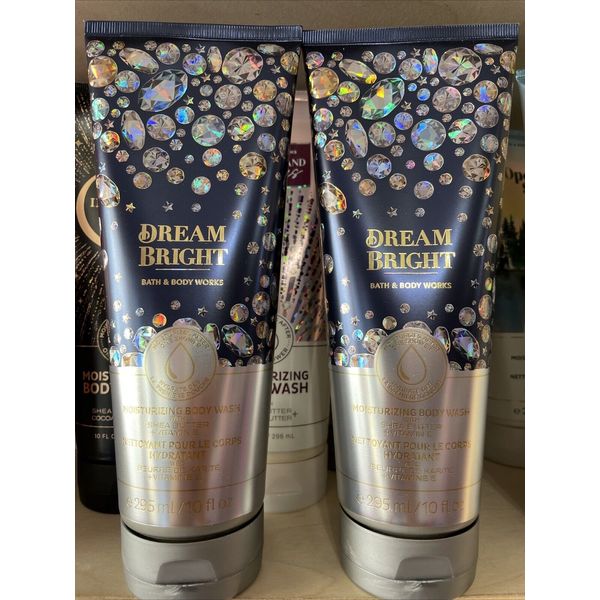 NEW Bath and Body Works DREAM BRIGHT 2 PC GIFT SET Moisturizing Wash