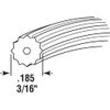 Prime-Line P 7944 Bulk Screen Spline, 0.185 in. Diameter, 250 ft. (1 Roll)