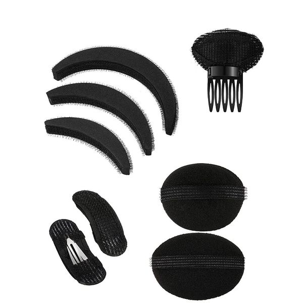 YOVECATHOU 8 Pcs Hair Sponge Bump Up Volume Inserts Tool Simple Hair Tools Pads Hair Styling Kit For DIY Hairstyle