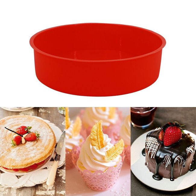 SILIKOLOVE Hot Cake Molds Silicone Molds for Baking Dishes Bread