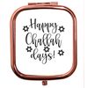 Flox Creative Rose Gold Square Compact Mirror Happy Challah Days