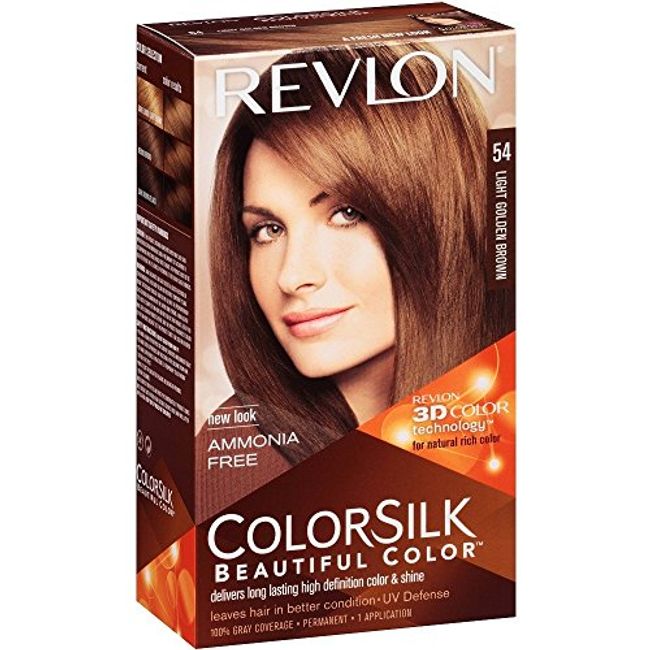 revlon golden brown hair dye
