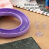 BobbinSaver Sewing Machine Bobbin Organizer - Holds 20+ Bobbins - Blue