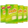 3M Scotch-Brite Dobie All Purpose Pads, 3Count (Pack of 4) Total 12 Pads