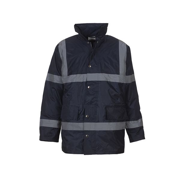 Hallo Vis Safety Jacket (HVP301) - 3xl navy