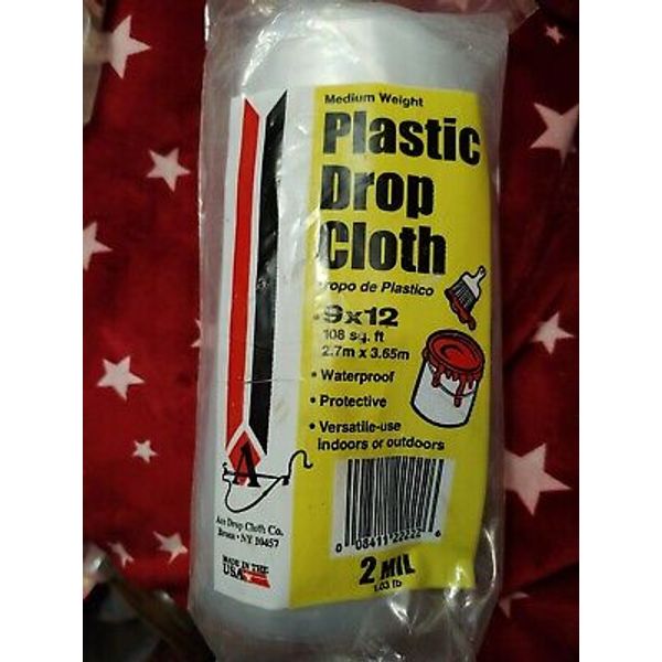 painters plastic drop cloth