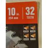 NEW Tool Shop C2 Carbide Tipped 10" General Purpose Blade (32 teeth)