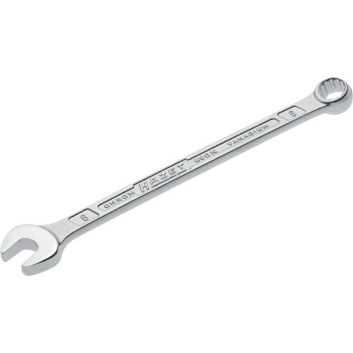HAZET 600N-6 105 mm 12-Point Traction Profile Polished Head Combination Wrench - Chrome-Plated
