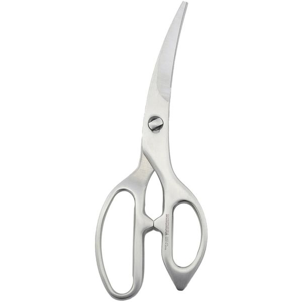 Shimomura 45851 Kitchen Scissors, Made in Japan, Forged, Sharp Sharp, Dishwasher Safe, Disassemble and Washable, Stainless Steel Kitchen Scissors, Tsubamesanjo