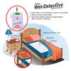 Wet Detective Bedwetting Kit, Incontinence & Bedwetting Alarm System, Includes 1 Sensor Pad