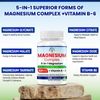 2 Pack Magnesium Complex 420mg - Magnesium 420mg + Vitamin B6 Supplement