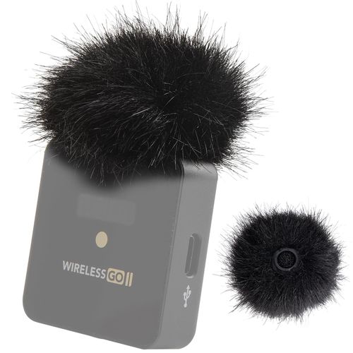 YOUSHARES 2PCS Wind Muff for Rode Wireless Go 2 Dual Channel Wireless System, Pop Filter Designed for Rode Wireless Go II - Rode Go 2 Mic Accessories