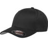 Flexfit Men's Athletic Baseball Fitted Cap, Black, L-XL