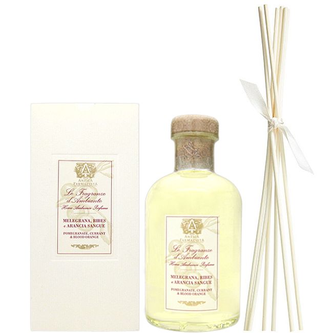 [10x points on the 25th] ANTICA FARMACISTA Room Diffuser Pomegranate, Currant, Blood Orange 500ml Pomegranate, Currant &amp; Blood Orange [Next day delivery available_Closed] [Popular Brand Gift Birthday Present]