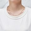 Philip Jones Silver Plated Small Link Paperclip Necklace