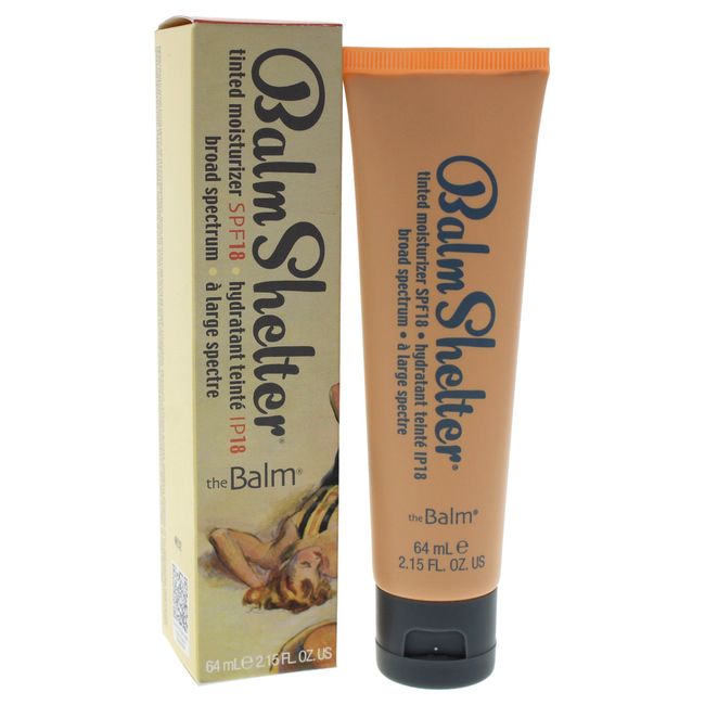 theBalm BalmShelter Silky-Smooth Tinted Moisturizer, Dark