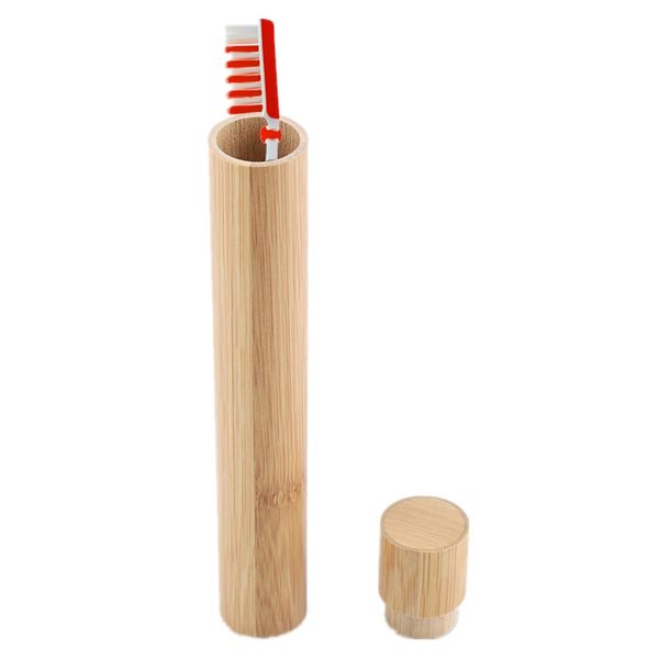 Nikou Toothbrush Case, Eco-Friendly Wooden Travel Toothbrush Holder Portable Toothbrush Storage Case Toothbrush Box for Daily, Travel