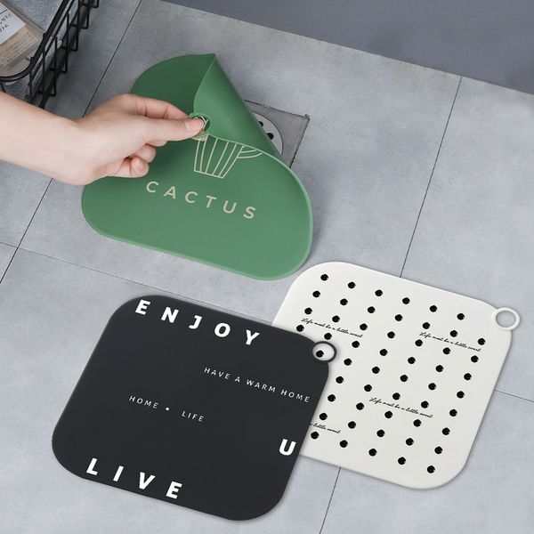 Monaco Olive Drain Odor Blocking Mat 1+1