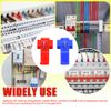 Hocansen 50 Pieces Lock Wire Connectors Quick Splice Snap Connectors（Red/Blue/N2J)