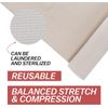 Elastic Bandage Wrap, 6 in x 15 ft, Stretch, Reusable, Body Compression, 10 Pack