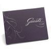 Hortense B. Hewitt Purple Swirl Guest Book