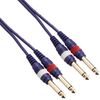 TRUE DYNA Audio Line Cable TD-50PP (5m Phonex2/Phone x2)