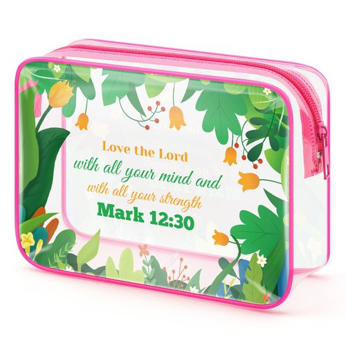 Christian Gifts for Women Faith Makeup Bag Bible Verse Prayers Gift Religious Gifts Scripture Gifts Spiritual Gifts for Women Friends Mom Inspirational Birthday Christmas Gift Travel Toiletry Bag