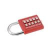 sourcing map 10-Digit Combination Padlock Push Button Locker Cabinet Lock Red 2Pcs
