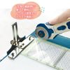 Ni-06849-4 Japanese String Button for Cutting One-Touch Pressing Clips, 4 Pieces, Silver