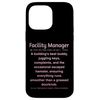 Lustiger Facility Manager Hülle für iPhone 14 Pro Max